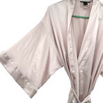 Victoria's Secret ‎ size medium large blush pink short sleeve short robe Photo 2