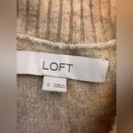 Loft Crewneck Soft Knit Argyle Long Sleeve Sweater Size S Photo 4