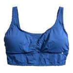 Lucky Brand Women’s Blue Longline Bralette, Padded, XL Photo 0