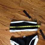 House of Harlow Ferris swimsuit Black and White Bandeau Bikini Set NWT Size M Photo 6