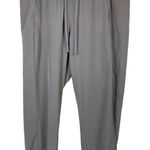 Zella Z By  Women Jogger Pants L Gray Zipper Pocket Pull‎ On Drawstring Athletic Photo 0