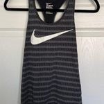Nike Black and White All Over Print Dri-Fit Racerback Tank Top Size S Photo 0