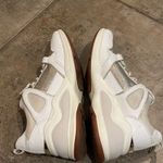 ALDO Gold White Vany Fashion Sneaker Shoes Womens 7.5 EU 38 Metallic Lace-up Photo 6