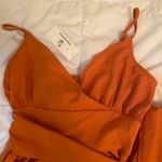 (3/$20 Item) Orange Tie Dress Size L Photo 2