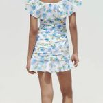 ZARA Floral Print Mini Dress Photo 4