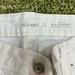 Old Navy 🎉HOST PICK🎉 O.G. Straight white ankle jeans Photo 2