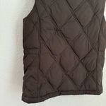 Lands' End Land’s End Espresso Brown Quilted Puffer Vest Jacket Zip Up Women’s Size XS 2 4 Photo 8