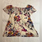 Blushing Heart floral print off the shoulder mini dress Pink Size M Photo 0