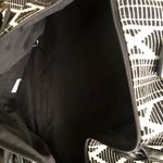 Mossimo Supply Co Mossimo black white geometric tote duffle weekender travel bag with crossbody straps Photo 2