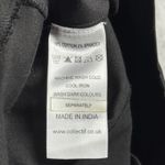 Collectif Black Halter Midi Dress Women 8 US 12 UK Retro Vintage Inspired Wiggle Size M Photo 6