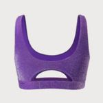 BERLOOK PLUS SIZE Purple Lurex Cut Out TOP ONLY 25 Photo 1