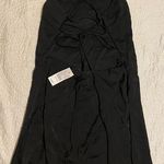 Kendall + Kylie NWT PacSun Black Slip Low Back Cross Back Dress Photo 1