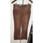 Silver Jeans Suki Military Surplus Skinny Corduroy Flare Pants Brown 26 X 34 Purple Photo 11