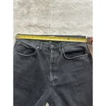 AGOLDE Women's  Distressed Frayed‎ Hem High Waisted 90's Jeans Black Size 29 Photo 5