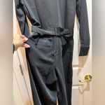 Madewell Tie Waist Straight Leg Jumpsuit
Size 6 NWT, classy & Chic in jet black Photo 6