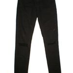 New NWT $216 Designer Carmar Skinny Destroyed Knee Brown Jeans Womens 25 USA Photo 0