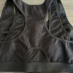 Fabletics ‎ On The Go Front Zip Medium Impact Sports Bra - Black - Size XL Photo 4