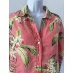 Tommy Bahama Women's Tropical Peach  Linen LS Button Down, Sz: S (b50) Photo 1