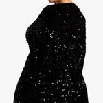 Boohoo SEQUIN VELVET SWEETHEART SKATER DRESS Photo 1