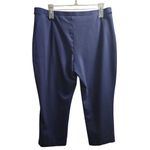 Chico's  Fabulously Slimming Navy Blue Professional Dress‎ Pants Size 2 Photo 2