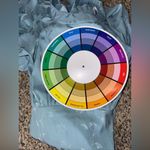 Lulus NWT‎  Celebration Charm Blue Satin Jacquard Halter Midi Dress Photo 9