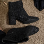boots Black Size 7 Photo 0