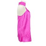 Generation Love Rosario One Shoulder Hot Pink Silk Blouse Size XL Statement Top Photo 5
