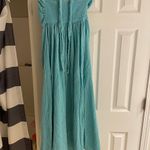 Mara Hoffman  Swim Annika Dress Midi light teal organic cotton Medium Photo 3