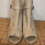 Penny Loves Kenny  Women's Ankle Boots Size 7.5 Tan Cut Out Heel Photo 4