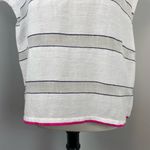 Lemlem  Nautical Shora Striped Short Sleeve Lagenlook Womens Top Small Handmade Photo 3