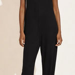 Eberjay Eberjey Elon Bound Women’s Medium Black V Neck Sleeveless Jumpsuit Photo 0