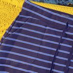 Akini Size M Navy Striped Skirt Photo 2