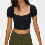 Aritzia Wilfred Free Puff-Sleeve Bustier Top Photo 0