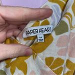 Paper Heart  Maxi Dress Women Size M Linen Babydoll Coquette Soft Girl Preppy Photo 3