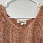 Listicle Womens Burnt Orange Wide Sweater Crew Neck Long Sleeve Size M EUC Photo 8