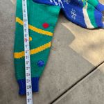 Amanda Smith Vintage  Ski Ugly Christmas Sweater Knit Women’s Sz S Multicolor Photo 7