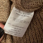 Two Piece slouchy shoulder Brown Sweater Knit Shorts Set Photo 7