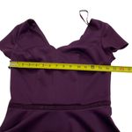 City Studios Juniors Short Sleeve Fit Flare Dress Purple Size 5 Photo 6