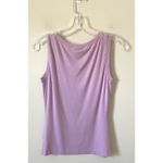 St. John Sequin Viscose Basic Tank Top Purple Size Small Petite Photo 1