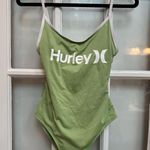 Hurley Women's Sage Green Coastal Surfer One-Piece Swimsuit Size Small S Photo 11