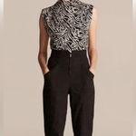 Rebecca Taylor new with tags zebra print fleur jacquard pants size 14 Photo 3