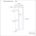 Anthropologie AG Jeans Womens Brown Hi Rise Stevie Ankle Velvet Skinny Size 28R Photo 12