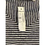 Madewell  Women's Blue White Stripped Boxy Linen Blend Sleeveless Top S NWT Photo 6