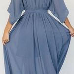 Baltic Born Kia Kimono Whisper Blue Maxi Dress Photo 2