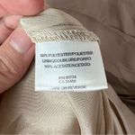 BCBGMAXAZRIA  Dress Size 2 Cocktail Sexy Tan Champagne Bow Strapless Mini Photo 4