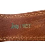 American Vintage Vintage Jeans West USA made Unisex Brown Steerhide Leather Suede Belt size 30 Photo 4