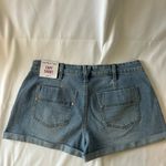 Vanilla Star Jeans Vanilla Star Shorts Women’s Juniors 9 w29 Denim Cuff Shorts Light Wash Photo 5