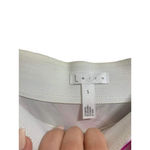 Leith  Burgundy Fudge Scarf Midi Skirt Pink‎ Brown Size Small NWT $55 Photo 4