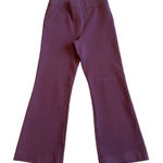 Spanx Burgundy Pointe Flare Leg Pants Stretch Classic Comfy Slimming Size Small Photo 0