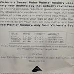 Victoria's Secret NIP Vintage Victoria’s Secret Natural Skin Level 1 Control Top Pantyhose Photo 3